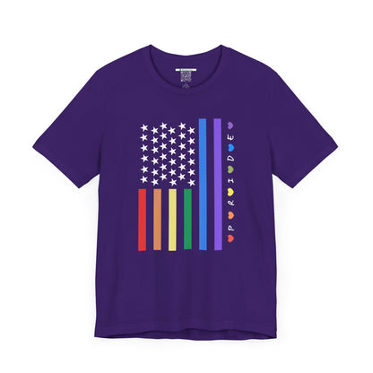 Pride Flag (Adult Unisex Tee)