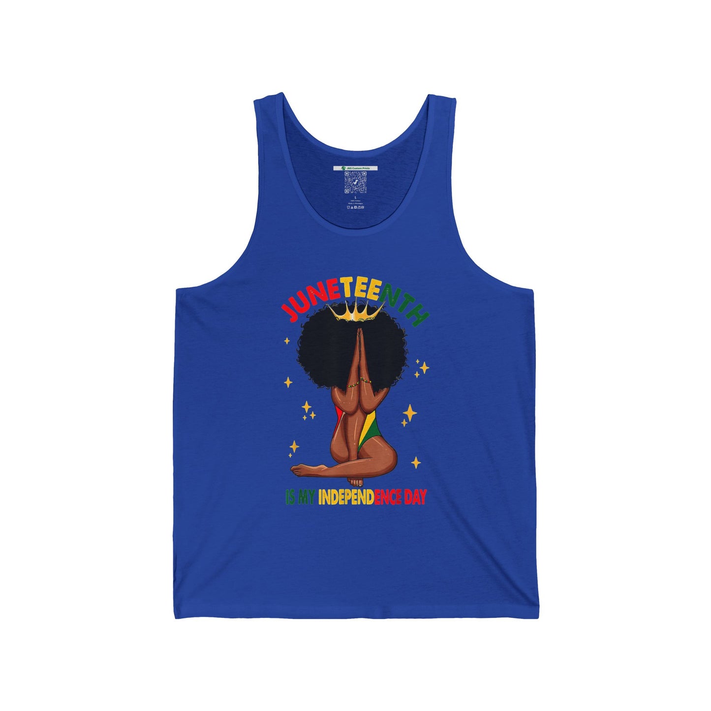 Juneteenth -- My Independence Day (Adult Unisex Tank Top)
