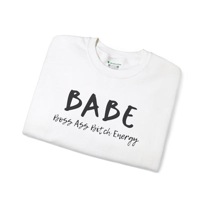 BABE (Adult Unisex Crewneck Sweatshirt)