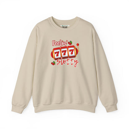 Feelin' Slotty (Adult Unisex Crewneck Sweatshirt)