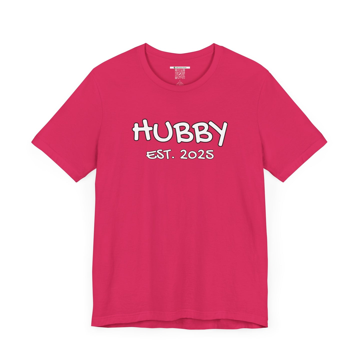 Matching Marriage Set -- "Hubby" (Adult Unisex Tee Shirt)