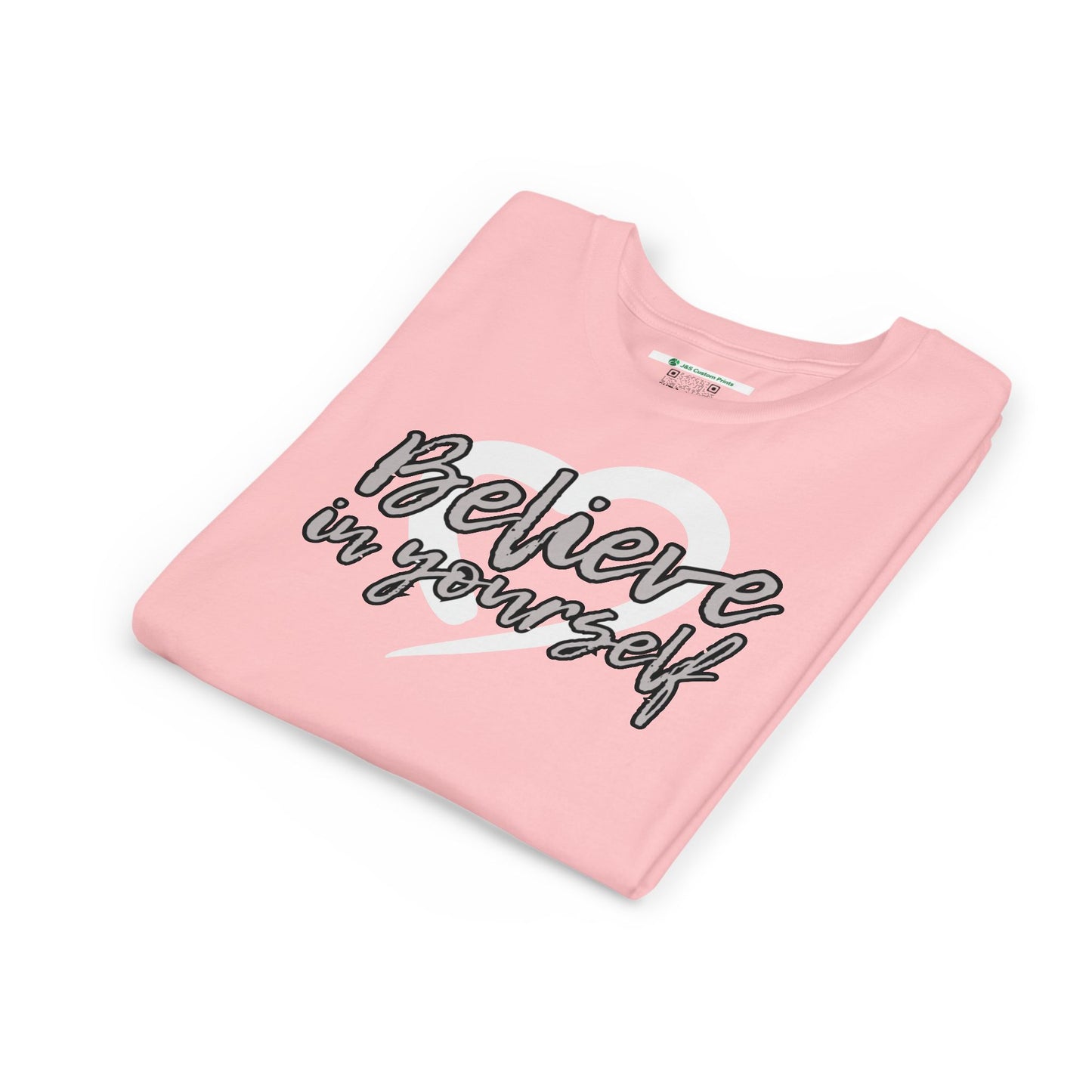 Believe In Yourself -- Gray (Youth Unisex Tee)