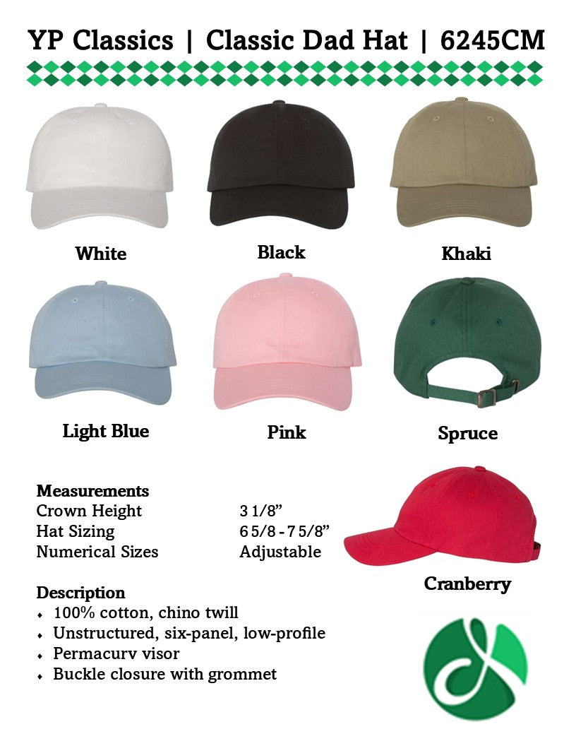 Sports Mom (DTF Printed Hat -- Red Font) - J&S Custom Prints