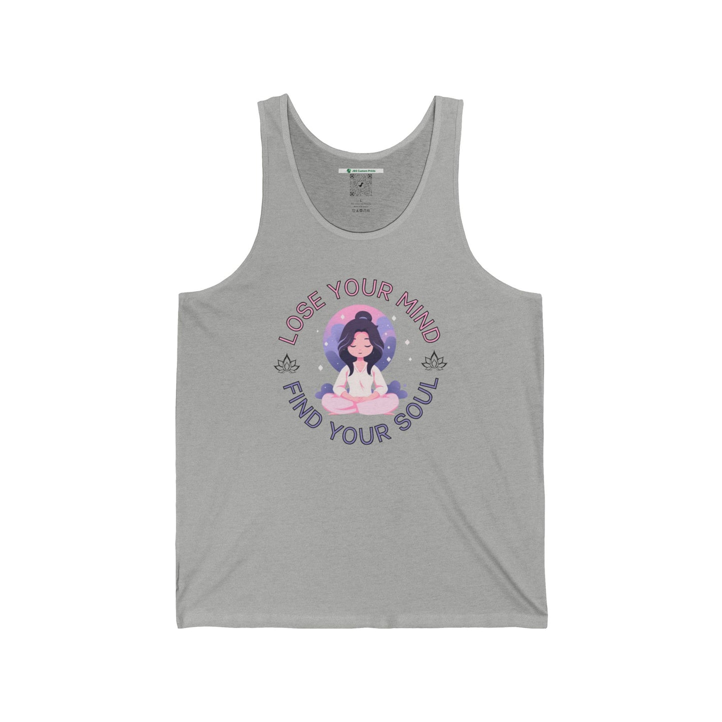 Mindful Awareness -- Meditation (Adult Unisex Tank Top)