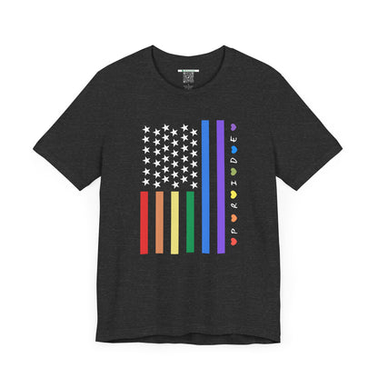 Pride Flag (Adult Unisex Tee)