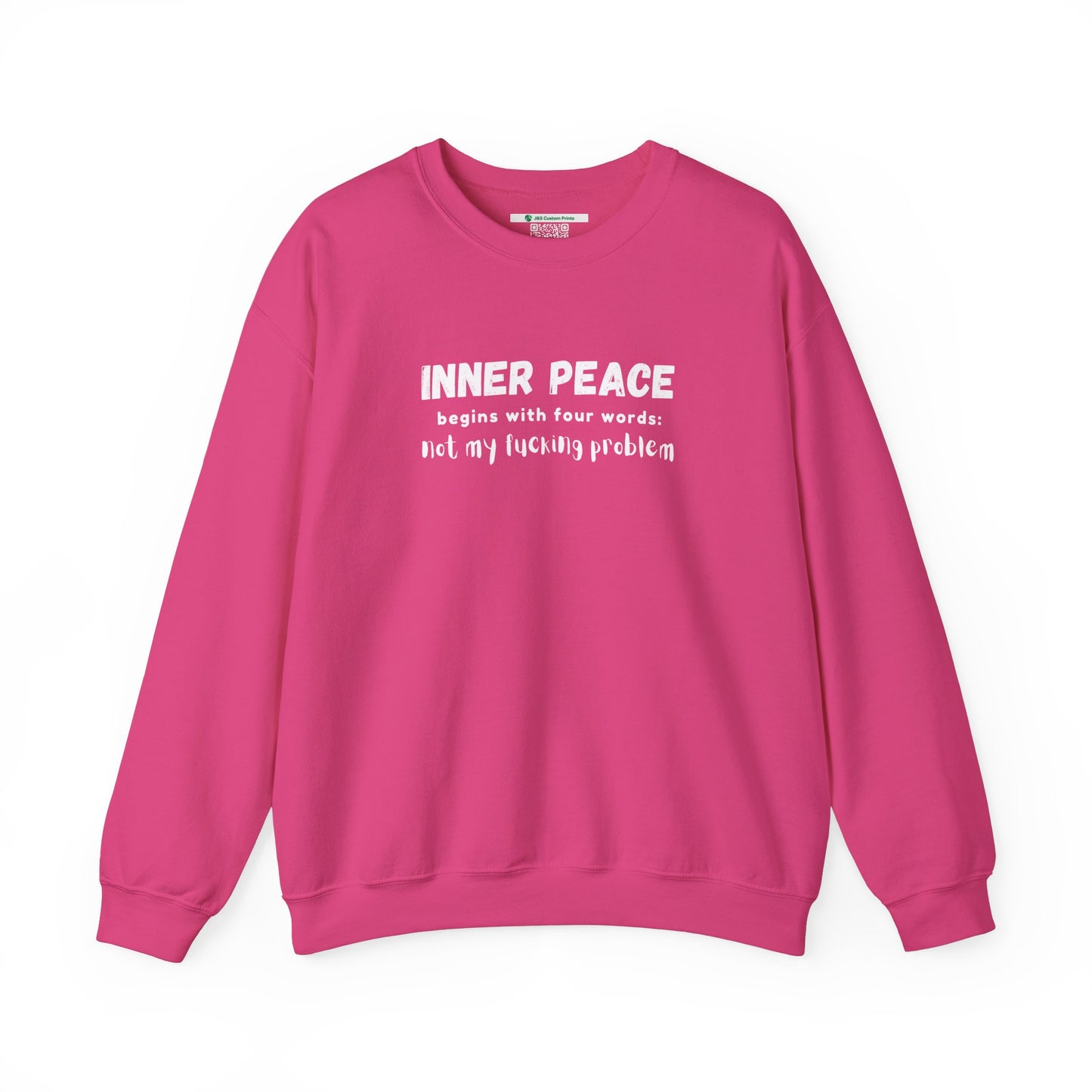 Inner Peace (Adult Unisex Crewneck Sweatshirt)
