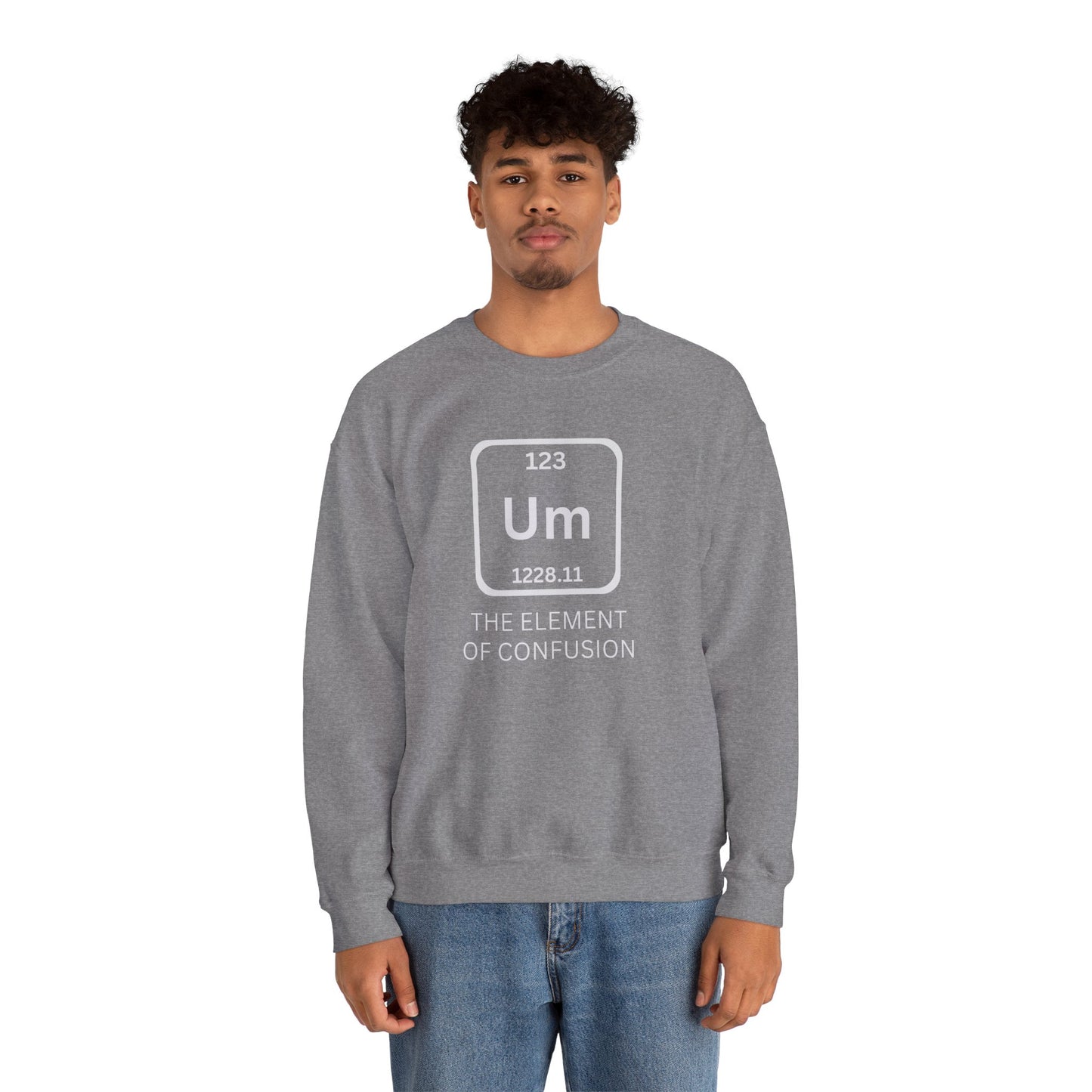 Element of Confusion (Adult Unisex Crewneck Sweatshirt)