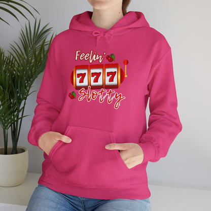 Feelin' Slotty (Adult Unisex Hooded Sweatshirt)