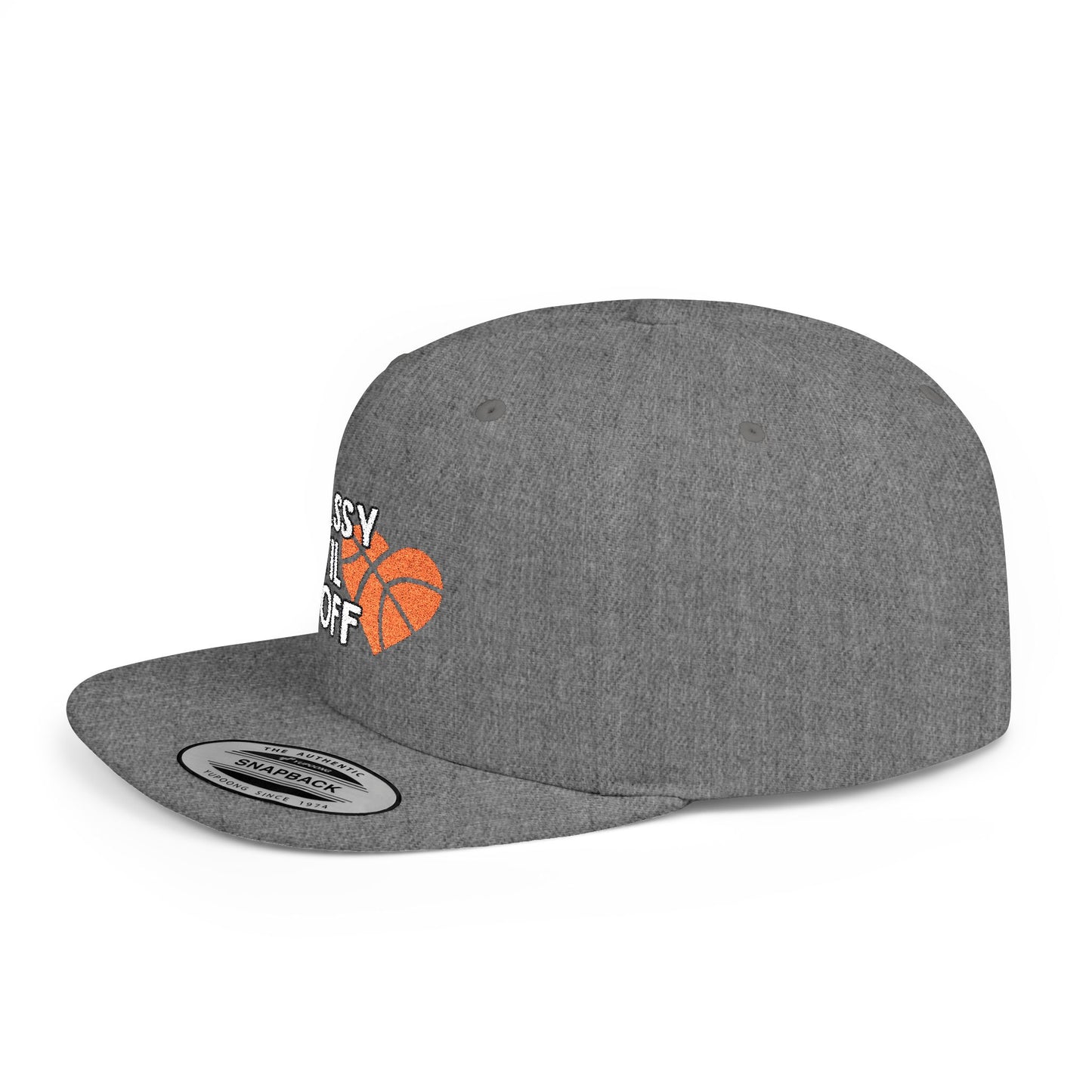 Classy Until Tipoff (Embroidered Flat-Bill, Cotton, Snapback Hat)