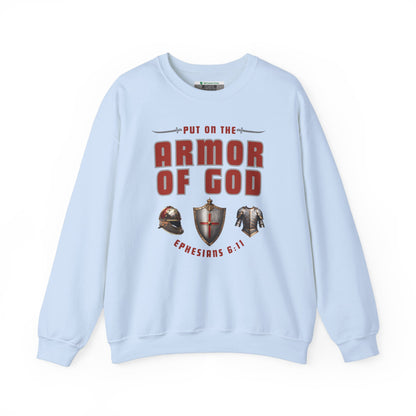 Armor Of God (Adult Unisex Crewneck Sweatshirt)