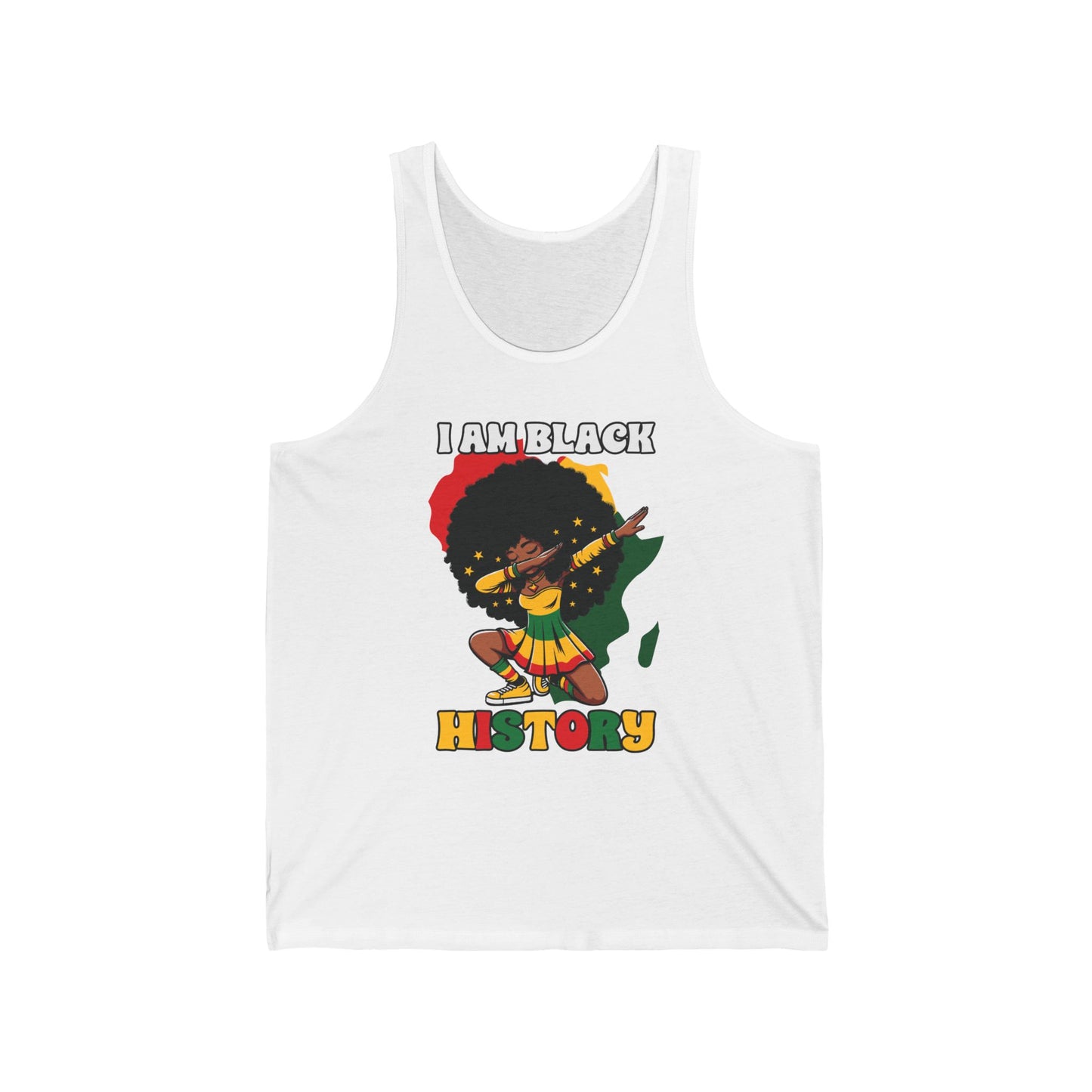 I Am Black History (Adult Unisex Tank Top) - J&S Custom Prints