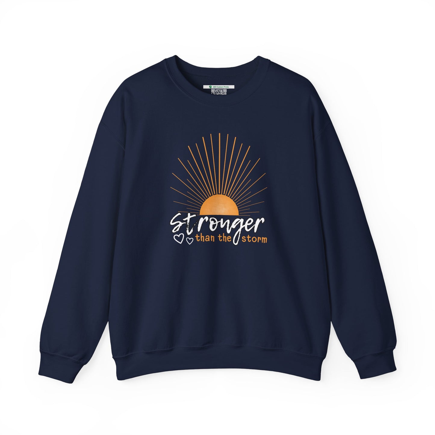 Stronger Than the Storm (Adult Unisex Crewneck Sweatshirt)