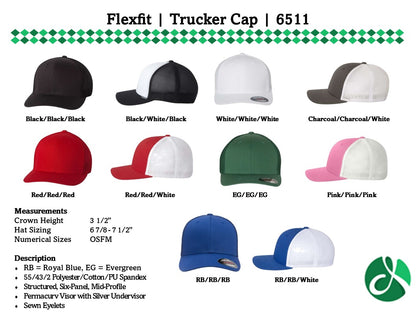 Sports Mom (DTF Printed Hat -- Red Font) - J&S Custom Prints