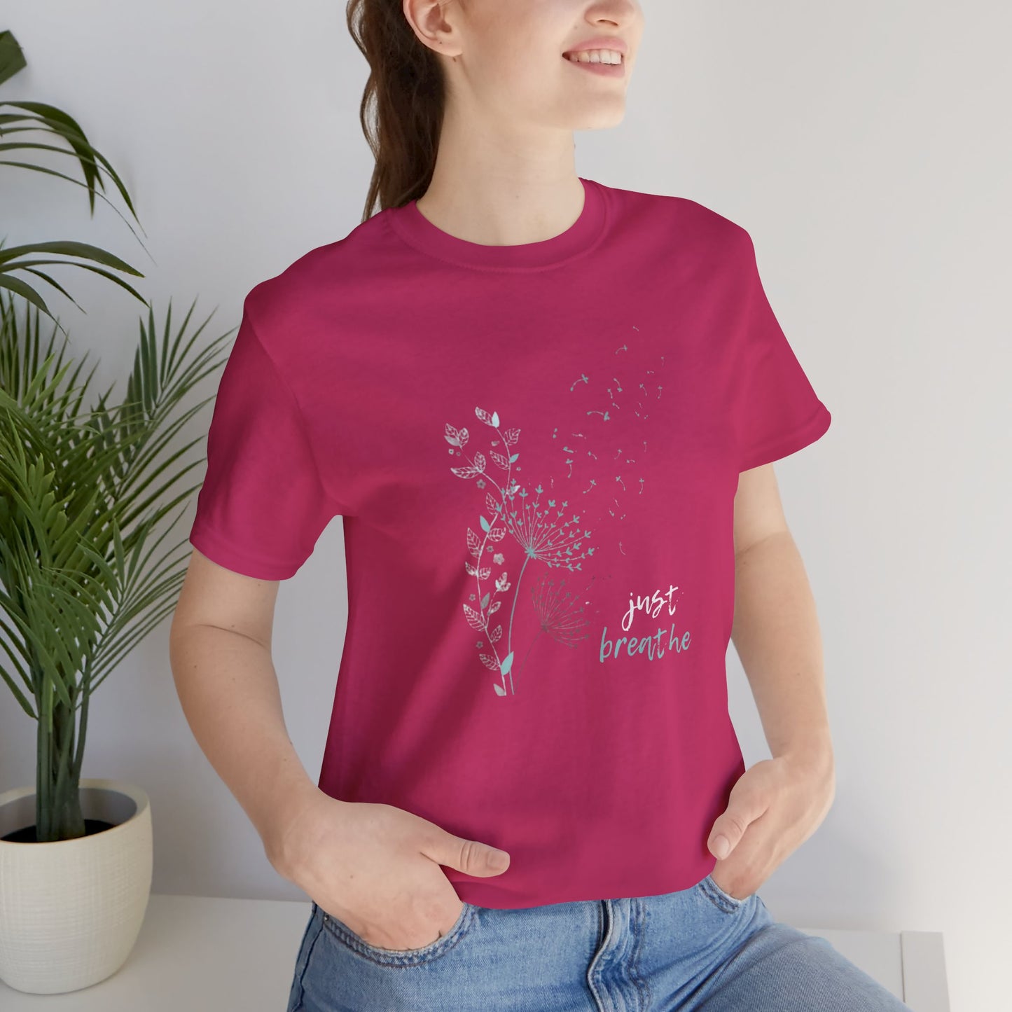 Just Breathe (Adult Unisex Tee Shirt)