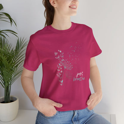 Just Breathe (Adult Unisex Tee Shirt)