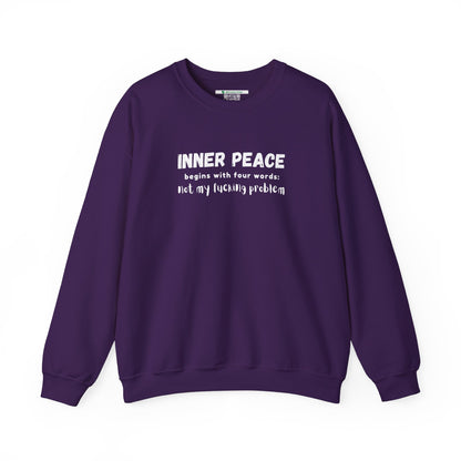 Inner Peace (Adult Unisex Crewneck Sweatshirt)