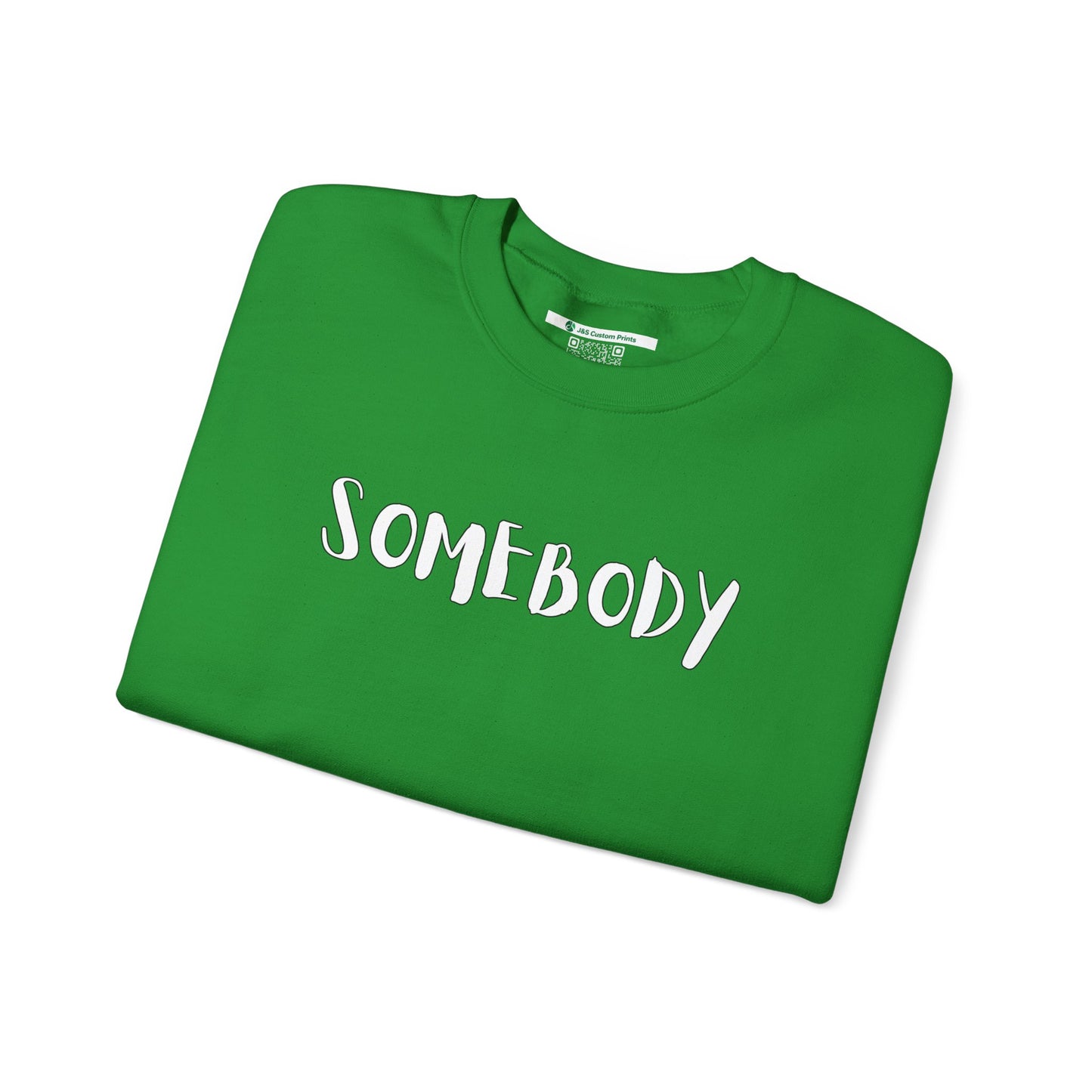 Matching Couple's Set -- "Somebody" (Adult Unisex Crewneck Sweatshirt)