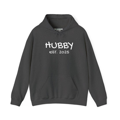 Matching Marriage Set -- "Hubby" (Adult Unisex Hooded Sweatshirt)