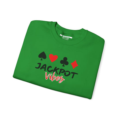 Jackpot Vibes (Adult Unisex Crewneck Sweatshirt)