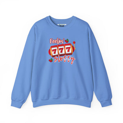 Feelin' Slotty (Adult Unisex Crewneck Sweatshirt)