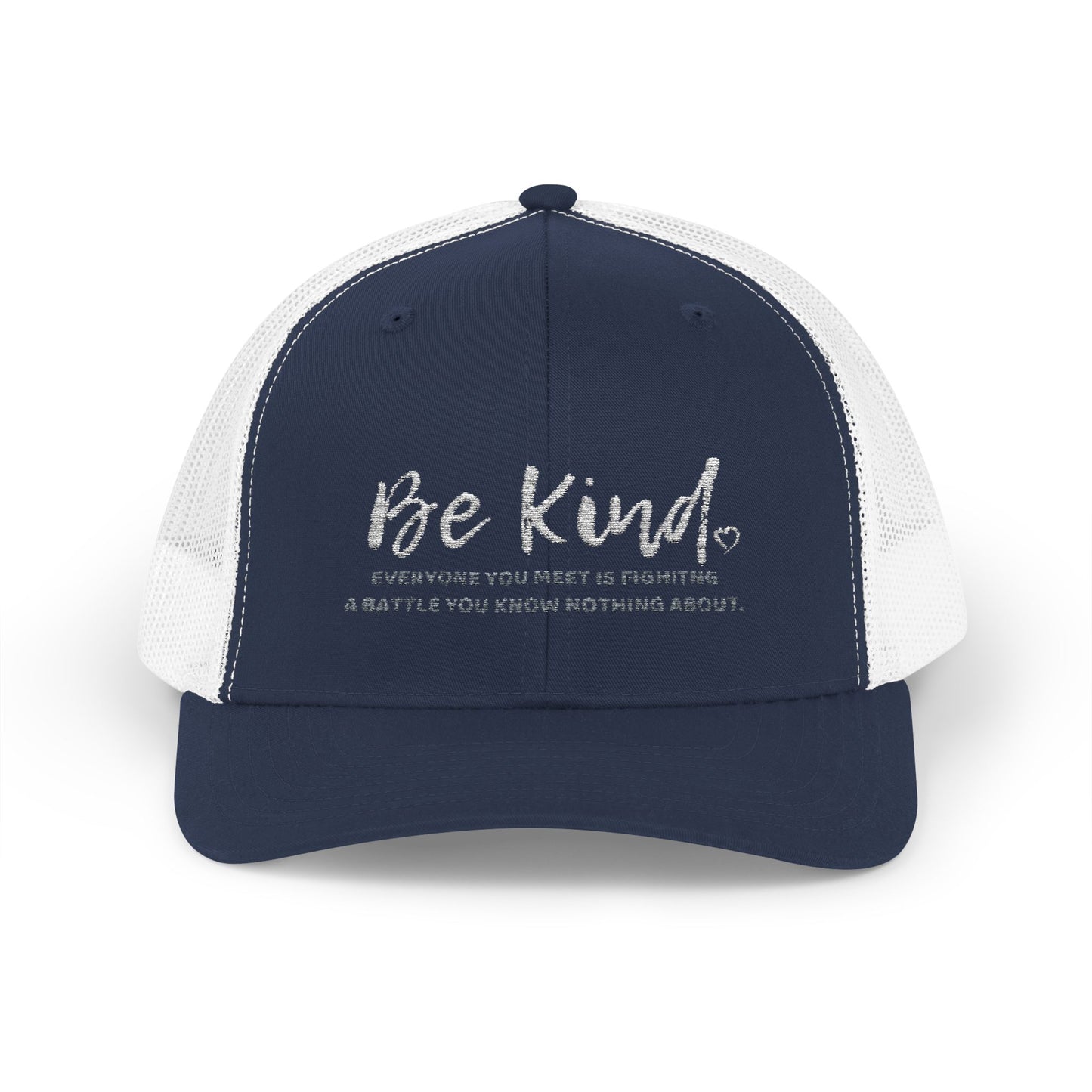 Be Kind (Embroidered Snapback Trucker Hat)
