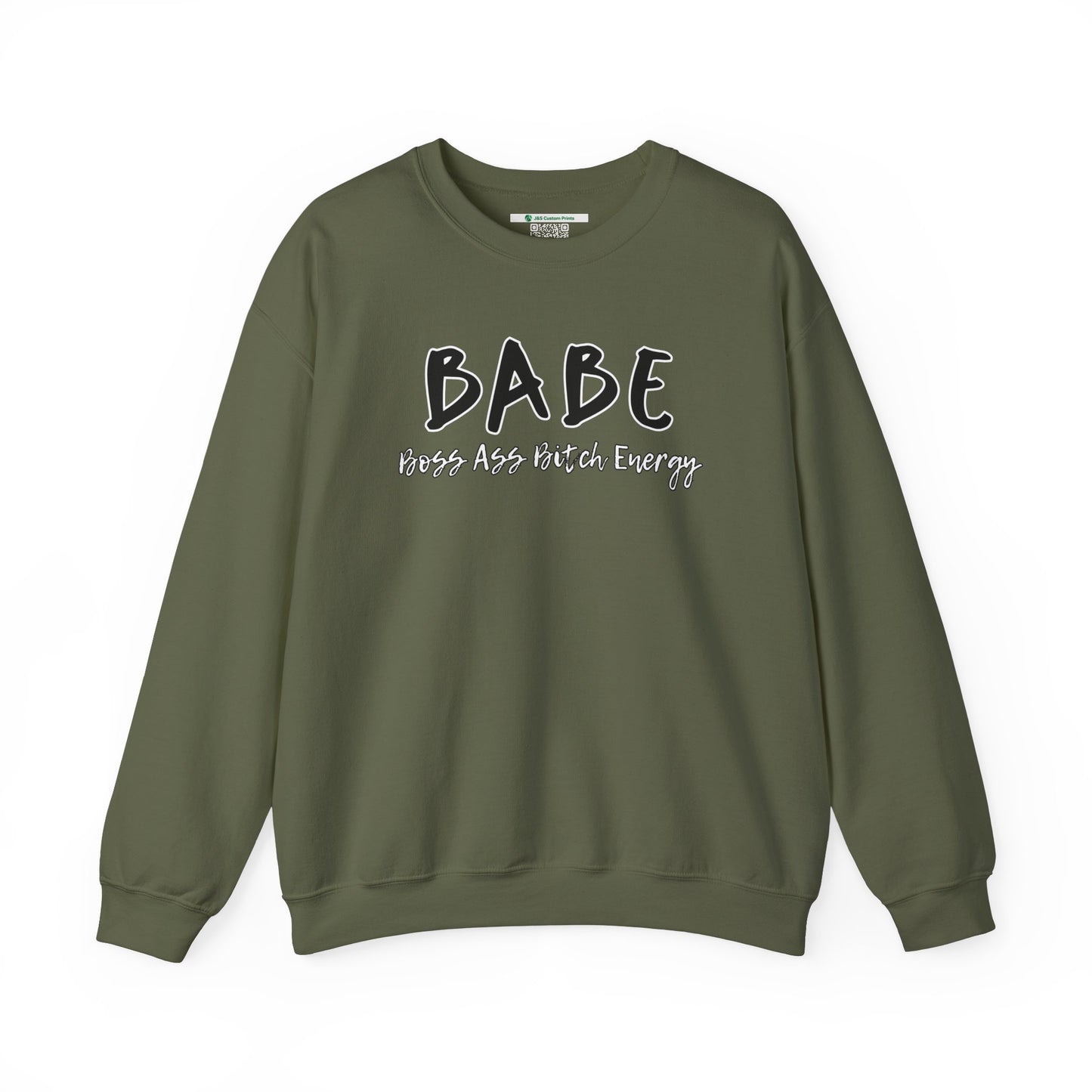 BABE (Adult Unisex Crewneck Sweatshirt)