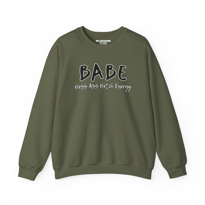 BABE (Adult Unisex Crewneck Sweatshirt)