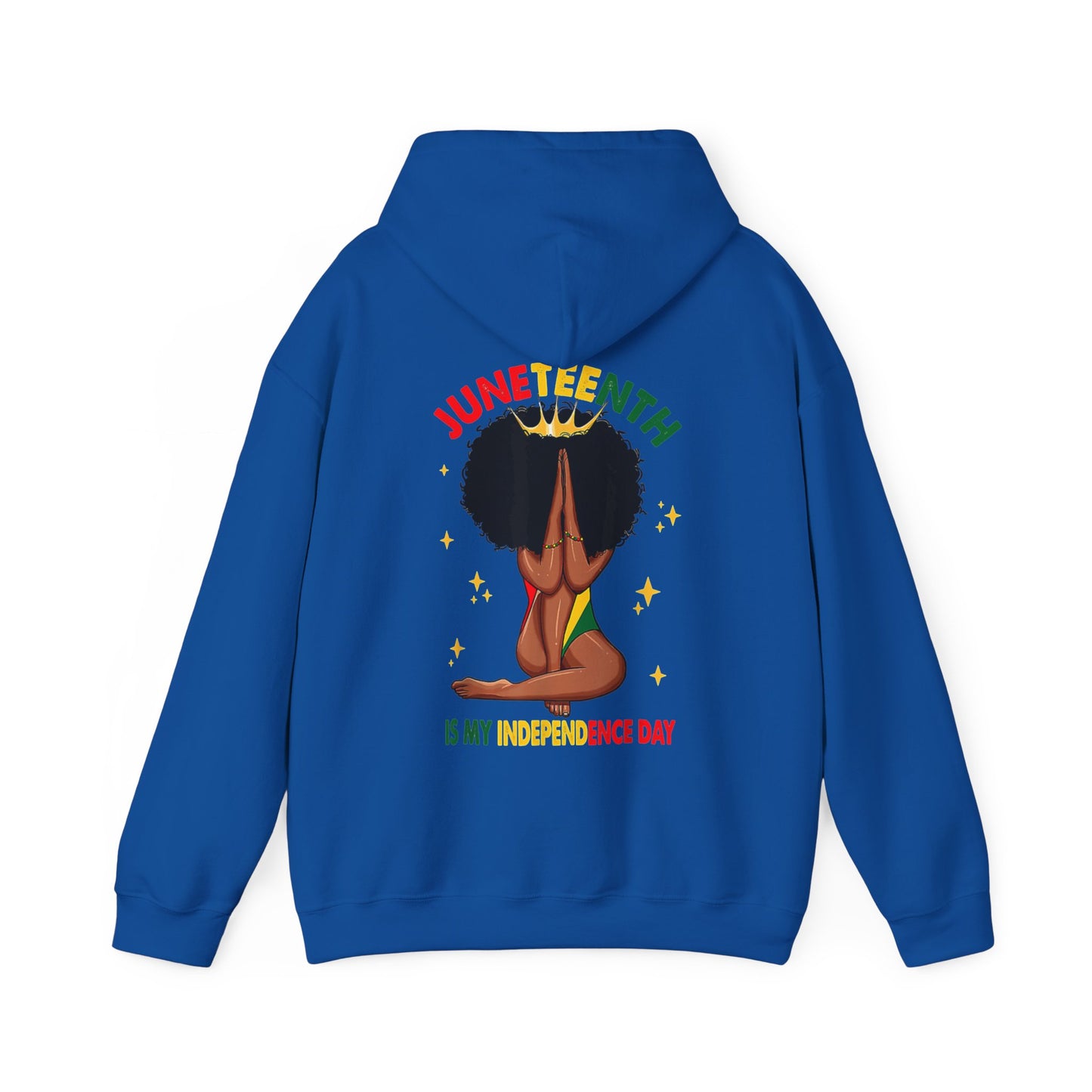 Juneteenth -- My Independence Day (Adult Unisex Hooded Sweatshirt)
