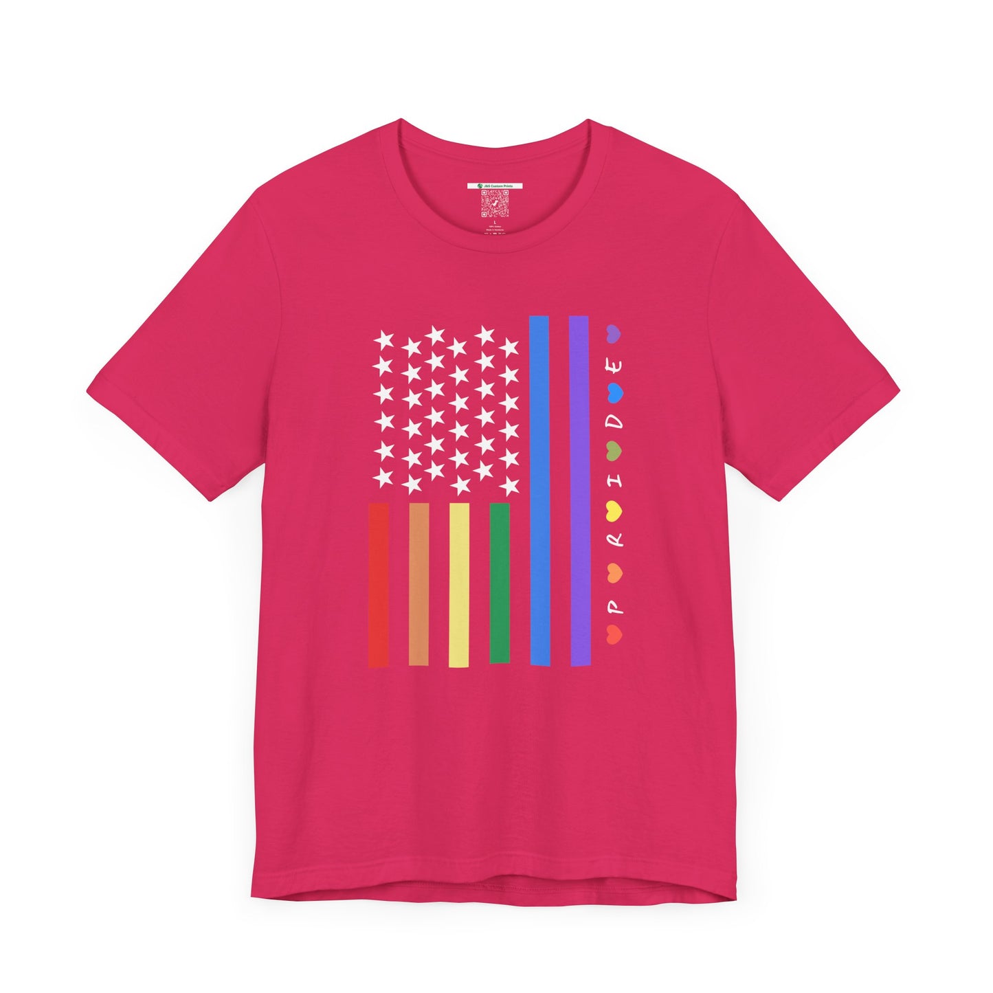 Pride Flag (Adult Unisex Tee)