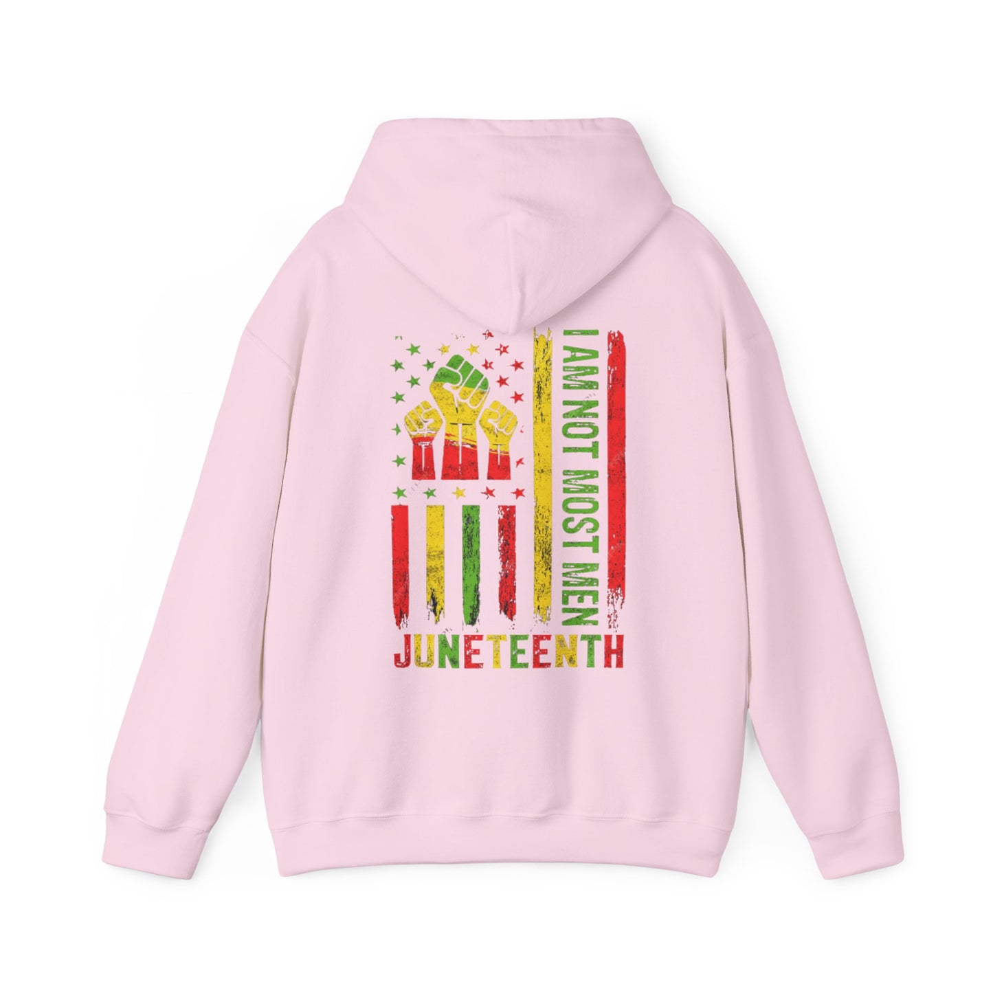 Juneteenth -- Not Most Men (Adult Unisex Hooded Sweatshirt)