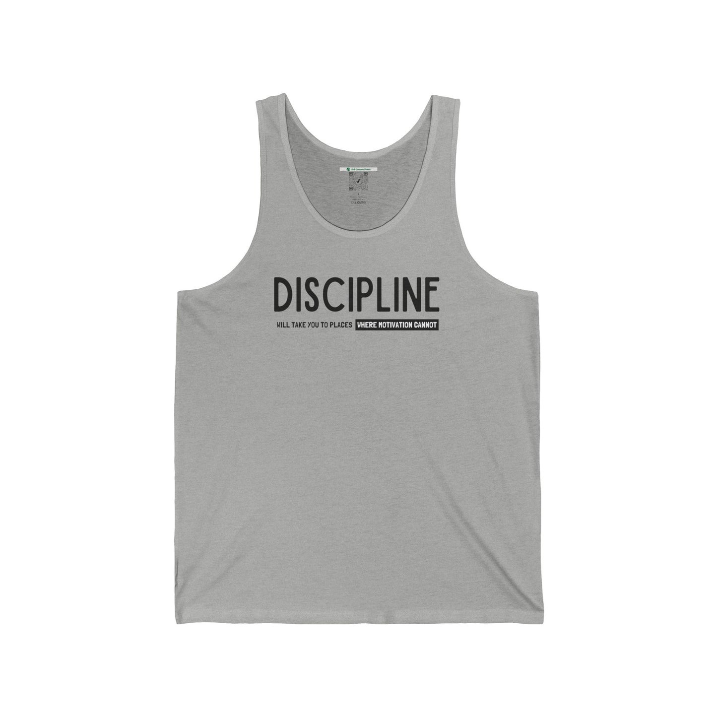 Discipline (Adult Unisex Tank)