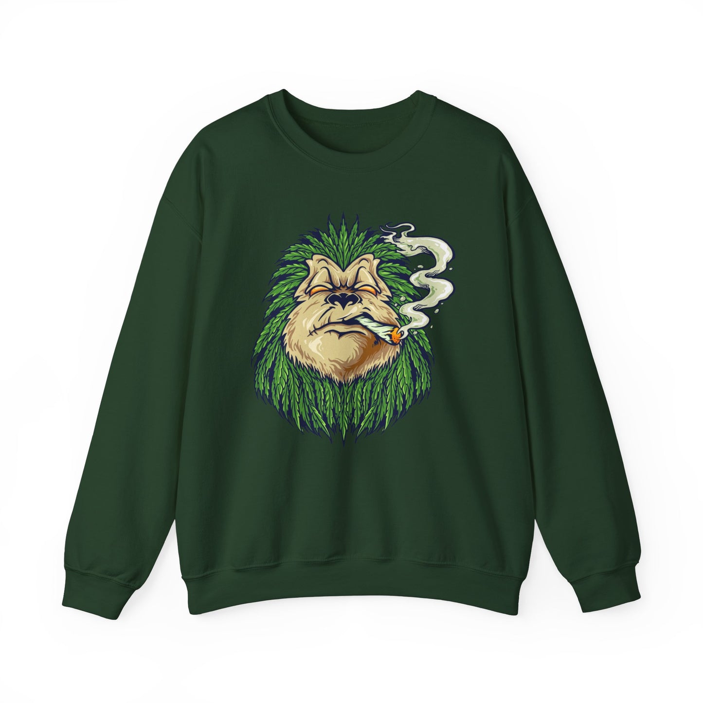 Cannabis (Adult Unisex Crewneck Sweatshirt)