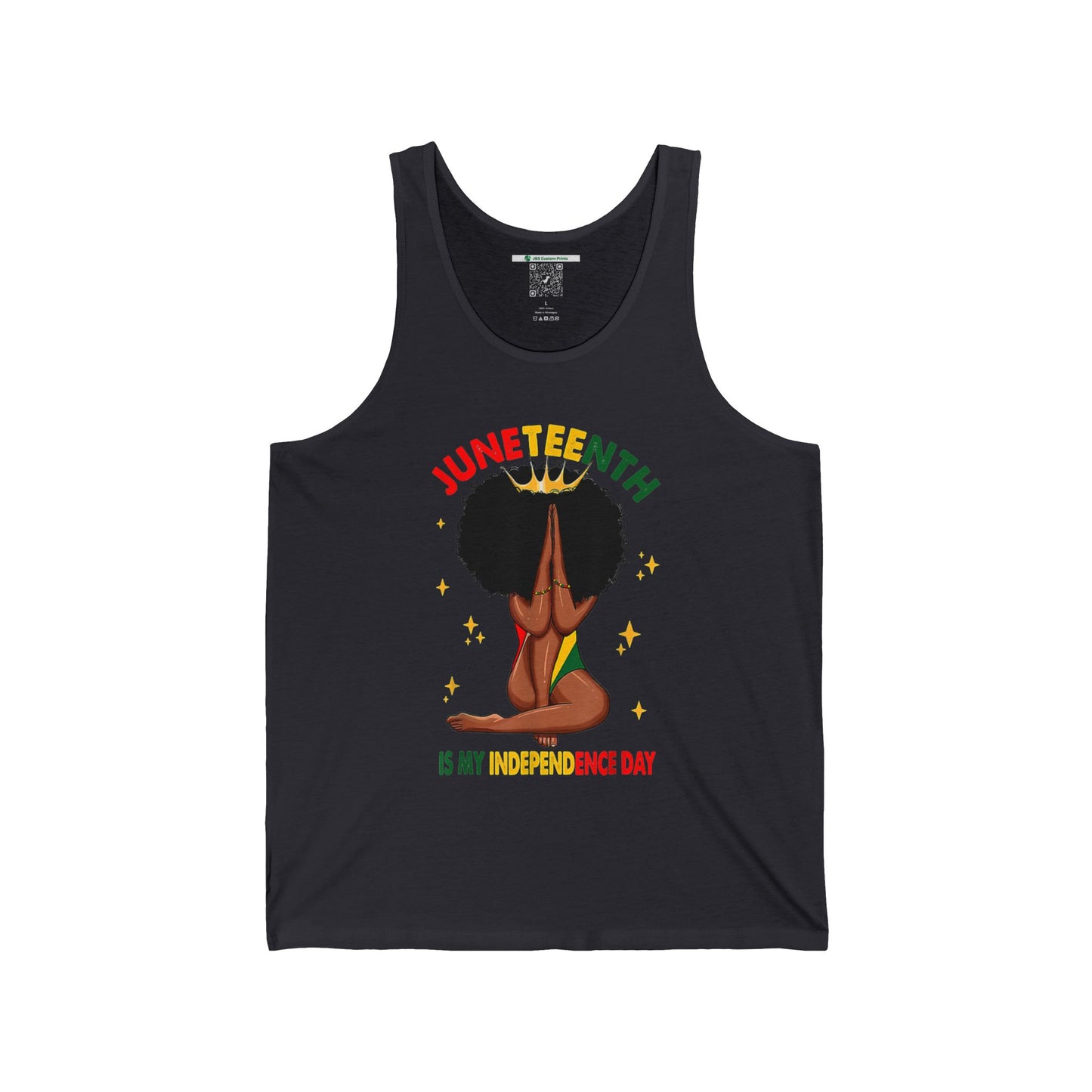 Juneteenth -- My Independence Day (Adult Unisex Tank Top)