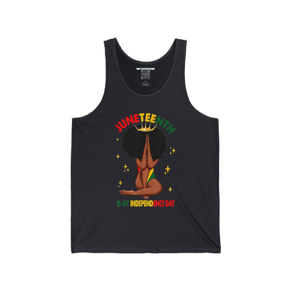 Juneteenth -- My Independence Day (Adult Unisex Tank Top)