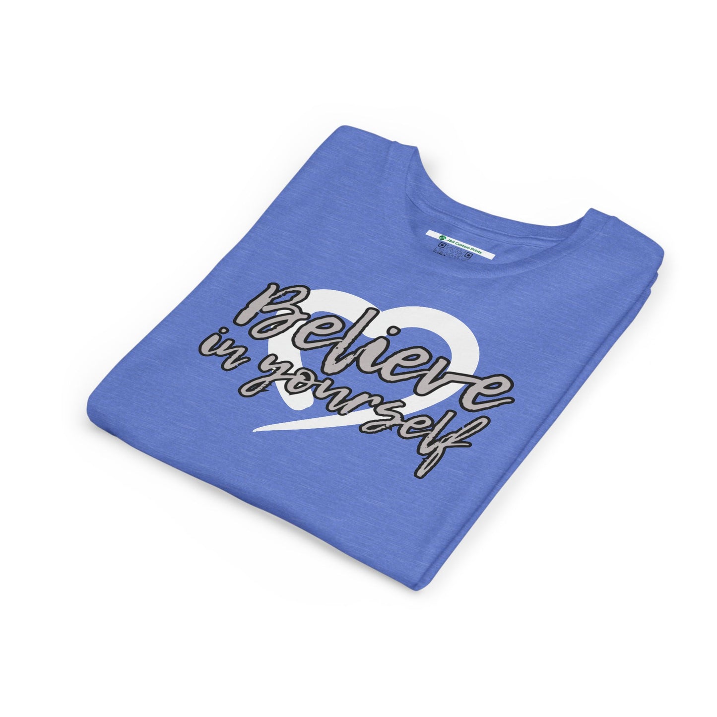 Believe In Yourself -- Gray (Youth Unisex Tee)