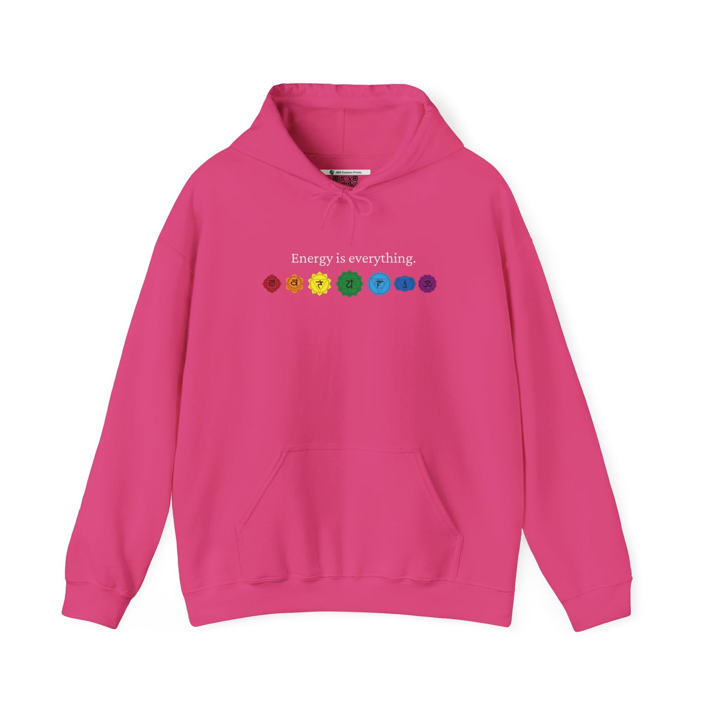 Energy is Everything -- Chakras (Adult Unisex Hooded Sweatshirt)