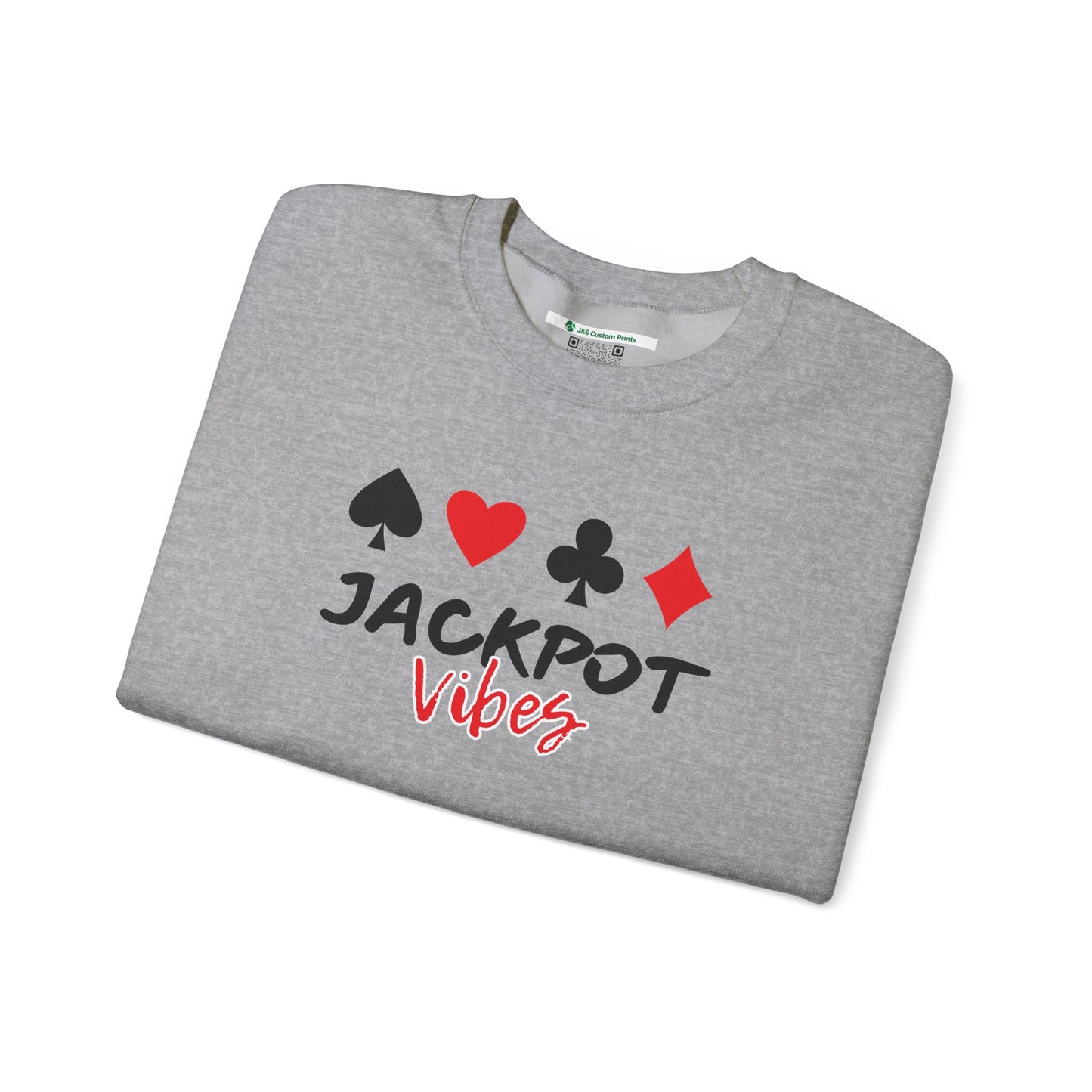 Jackpot Vibes (Adult Unisex Crewneck Sweatshirt)