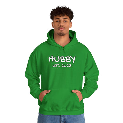 Matching Marriage Set -- "Hubby" (Adult Unisex Hooded Sweatshirt)