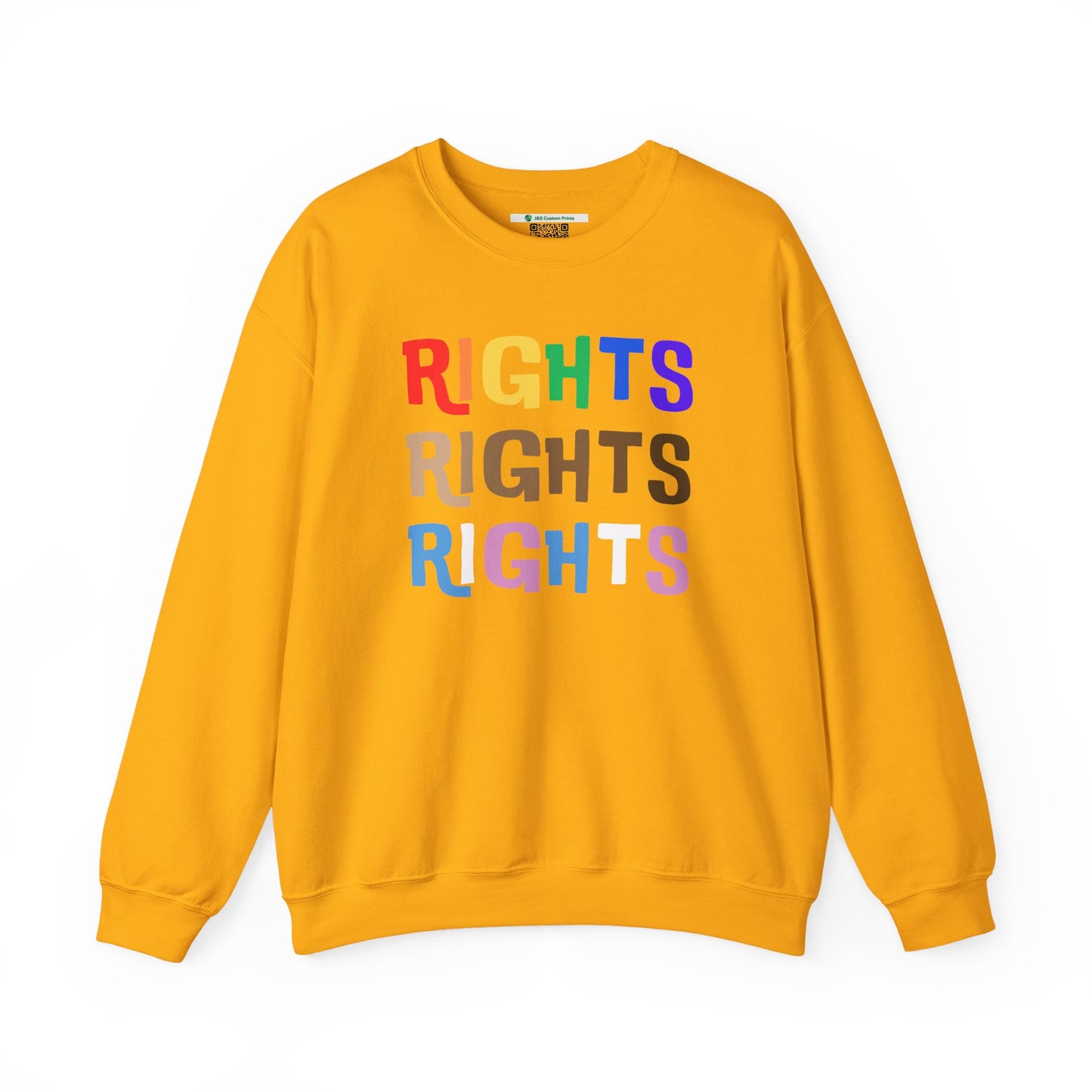 Equal Rights (Adult Unisex Crewneck Sweatshirt)