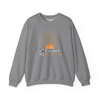 Stronger Than the Storm (Adult Unisex Crewneck Sweatshirt)