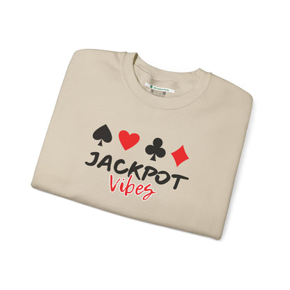 Jackpot Vibes (Adult Unisex Crewneck Sweatshirt)