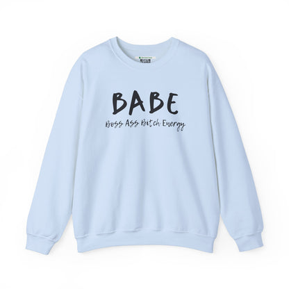 BABE (Adult Unisex Crewneck Sweatshirt)