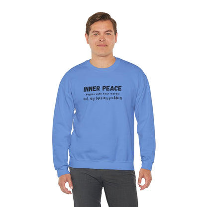 Inner Peace (Adult Unisex Crewneck Sweatshirt)