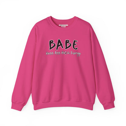 BABE (Adult Unisex Crewneck Sweatshirt)