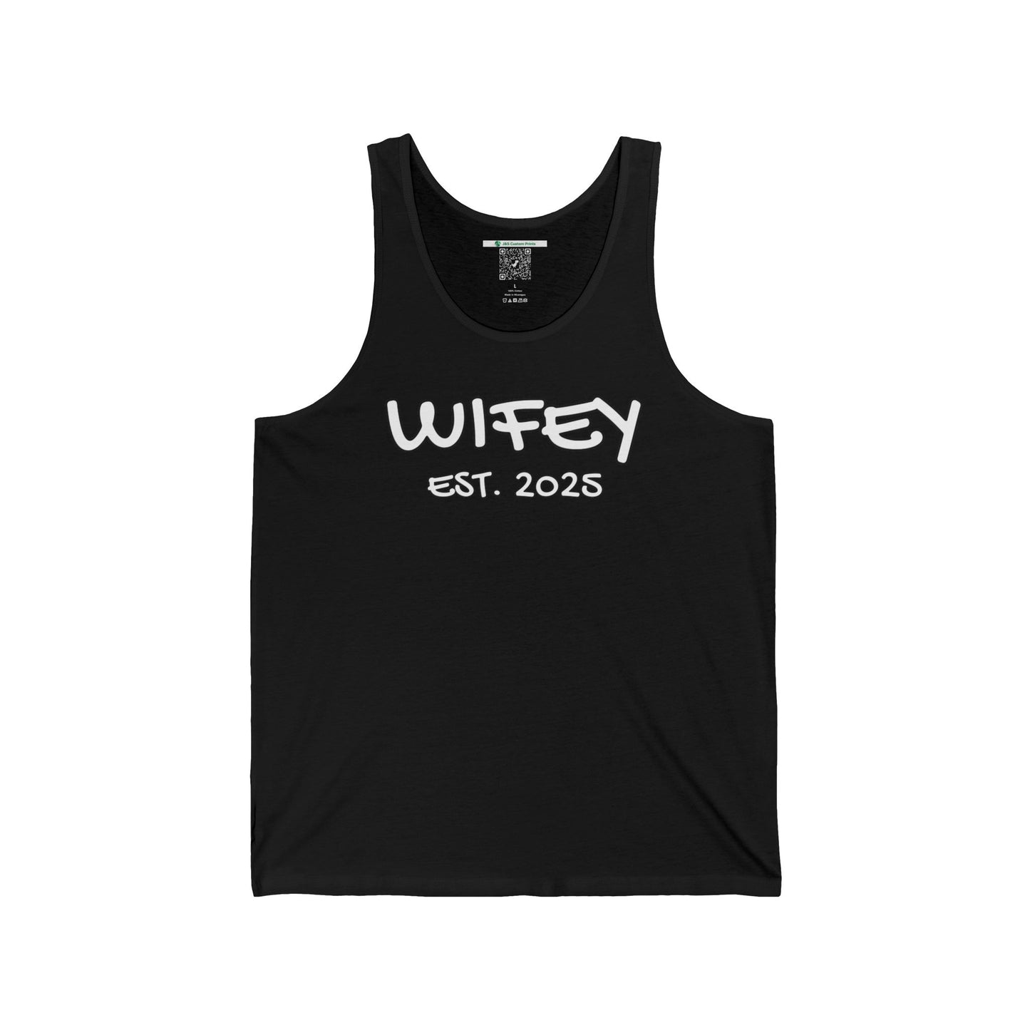 Matching Marriage Set -- "Wifey" (Adult Unisex Tank Top)