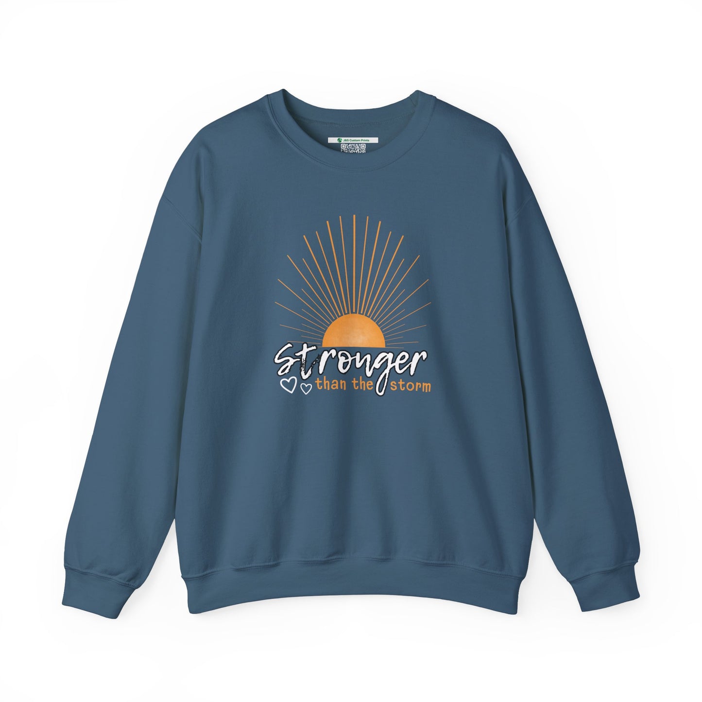 Stronger Than the Storm (Adult Unisex Crewneck Sweatshirt)