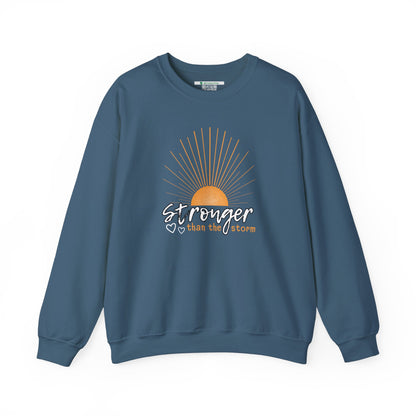 Stronger Than the Storm (Adult Unisex Crewneck Sweatshirt)