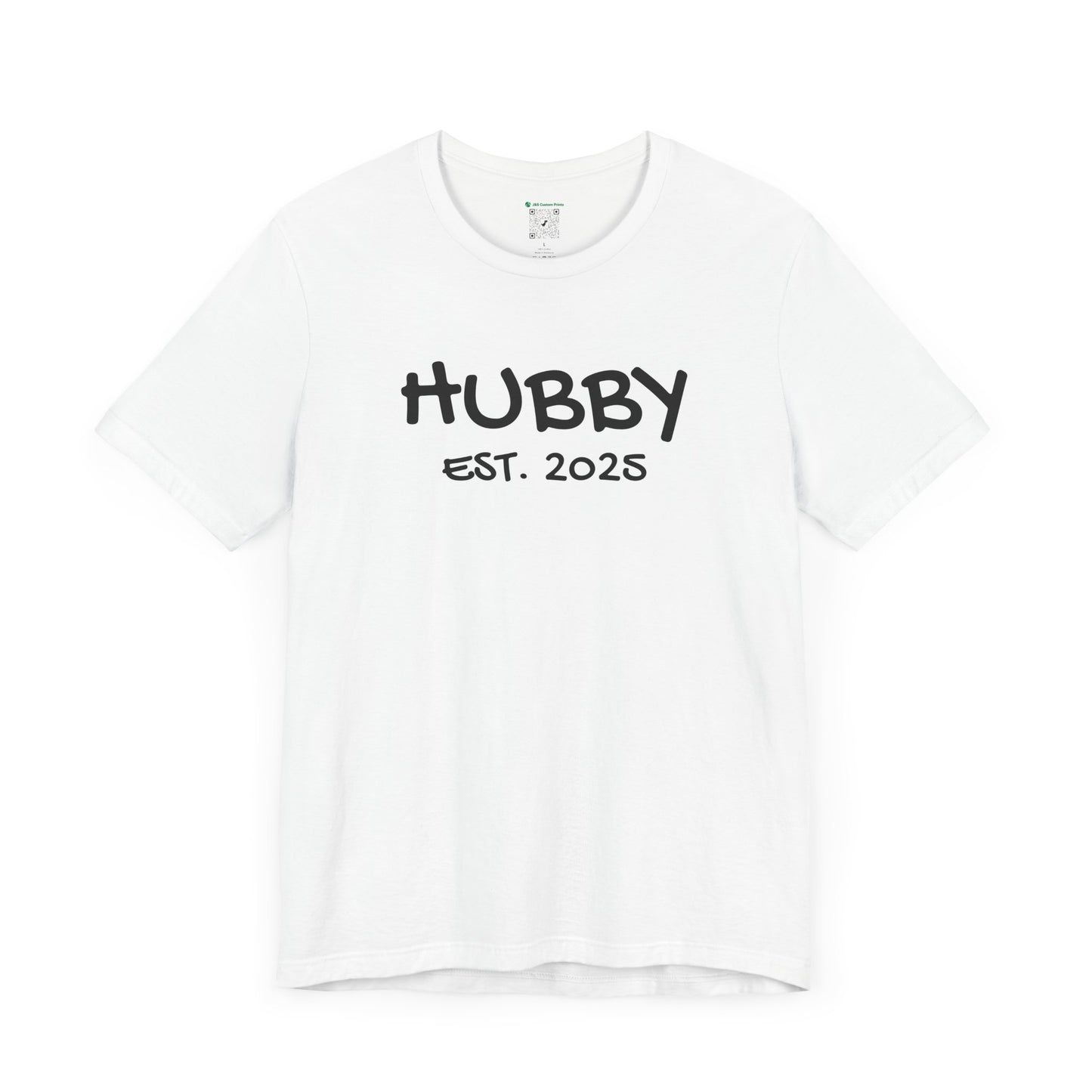 Matching Marriage Set -- "Hubby" (Adult Unisex Tee Shirt)