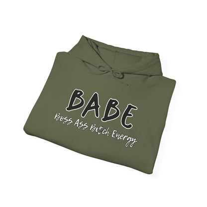 BABE (Adult Unisex Hooded Sweatshirt)