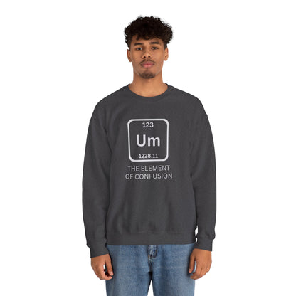 Element of Confusion (Adult Unisex Crewneck Sweatshirt)